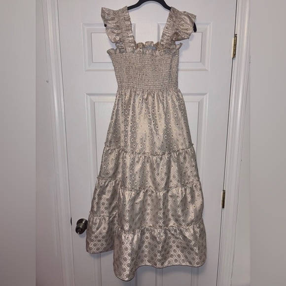 Hill House Limited Edition Nap Dress S Small Gold - Picture 13 of 15